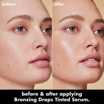 🤎 Bronzing Drops Tinted Serum 🌿 No Heavy Makeup Needed-8QY1