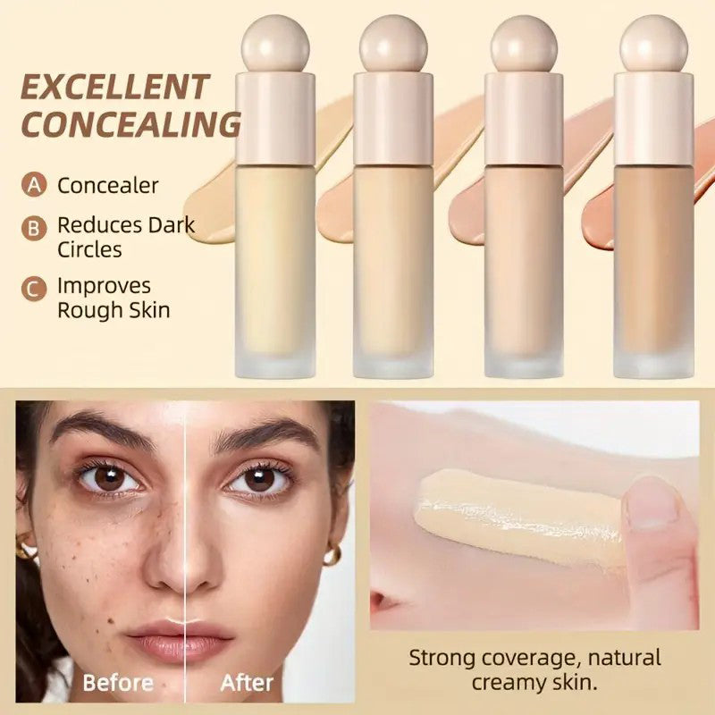Matte Brightening Oil - Control  Liquid Foundation Concealer