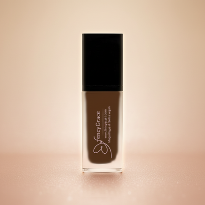 Vegan Moisturizing Foundation Esther 145 – Luminous Finish | FencyGrace