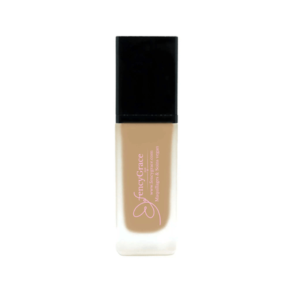 Vegan Moisturizing Foundation Esther 145 – Luminous Finish | FencyGrace