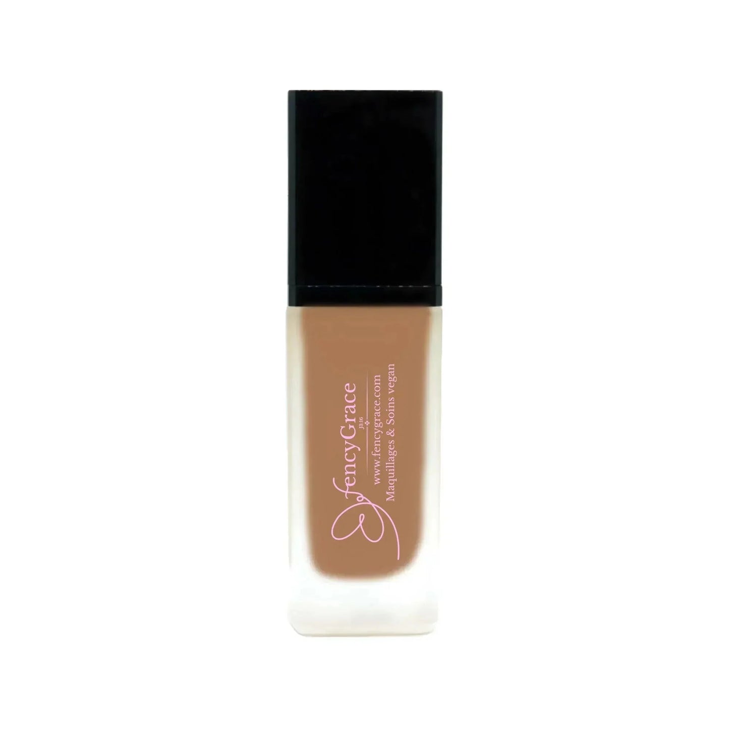Vegan Moisturizing Foundation Esther 145 – Luminous Finish | FencyGrace