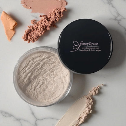 FencyGrace Vegan Finishing Powder – Mattifying, Smoothing &amp; Long-Lasting
